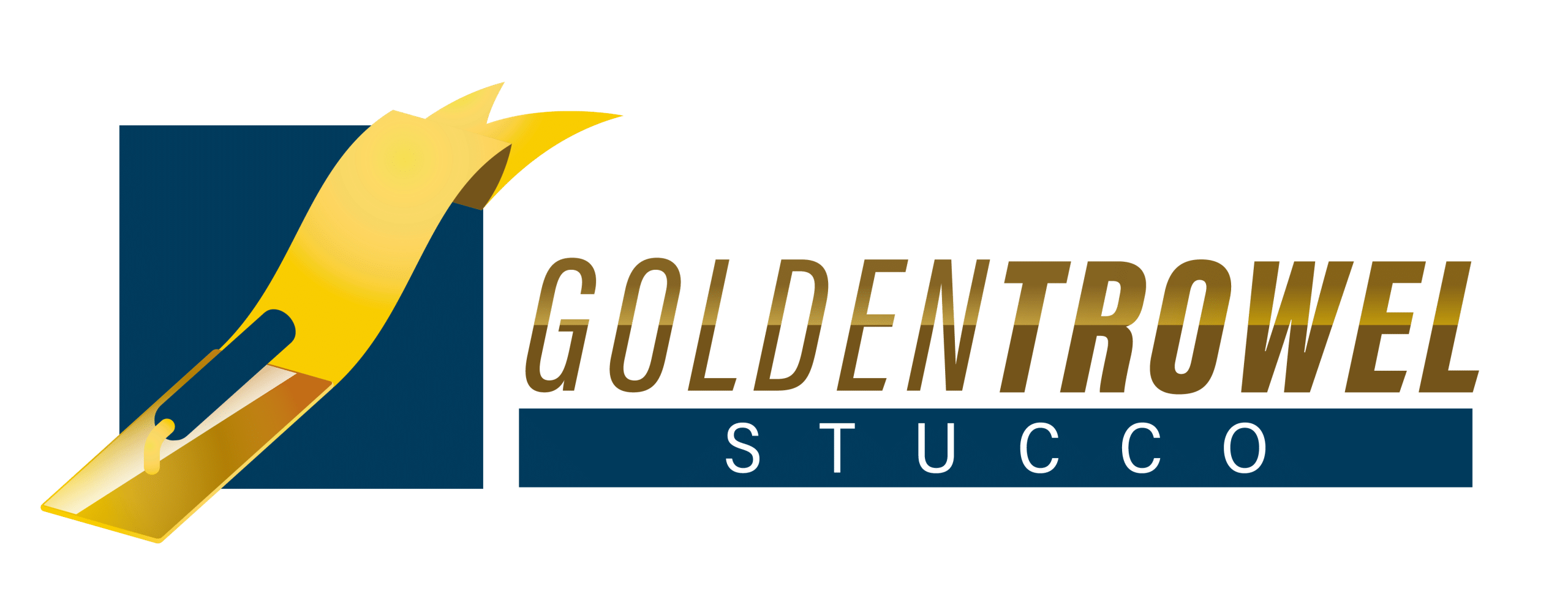 Golden Trowel Stucco Logo