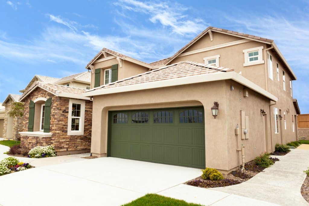 Modern American Suburb Houses